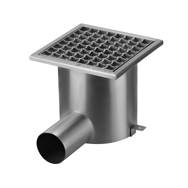 Saluran area industri stainless ndhuwur persegi Saluran area industri stainless ndhuwur persegi
